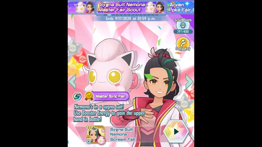 Just some casual pulls on Pokemon Masters Ex #30