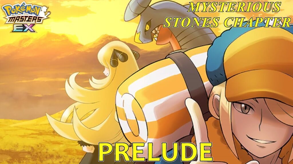Pokemon Masters EX - Story Mode Prelude: Mysterious Stones Chapter FULL Story