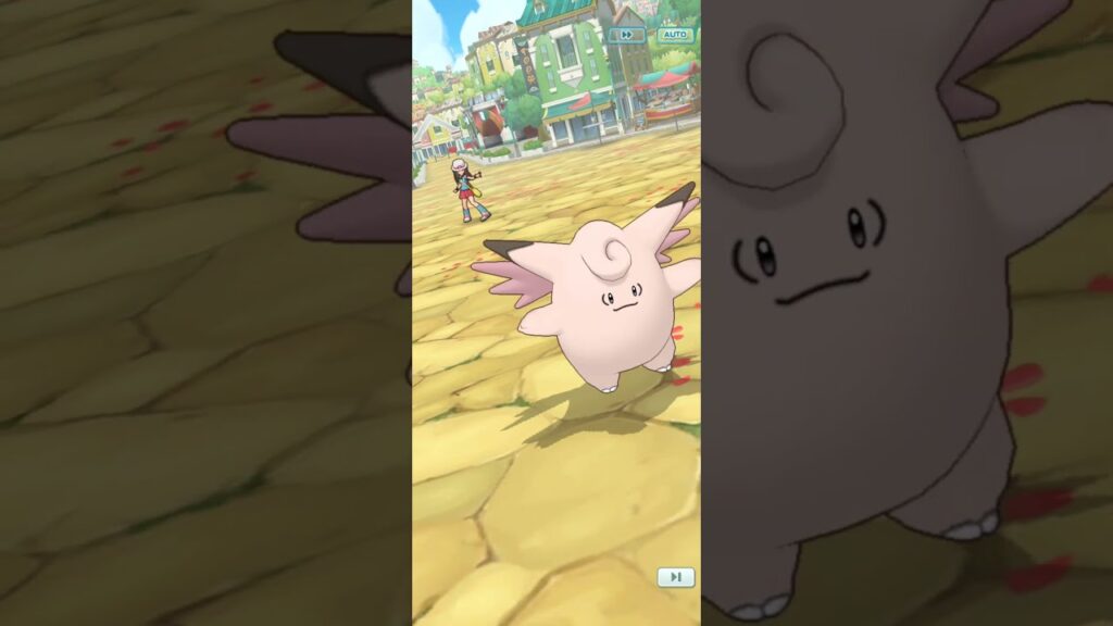 Pokemon Masters EX: Pika-Presents for Everyone! with Leaf and Clefable