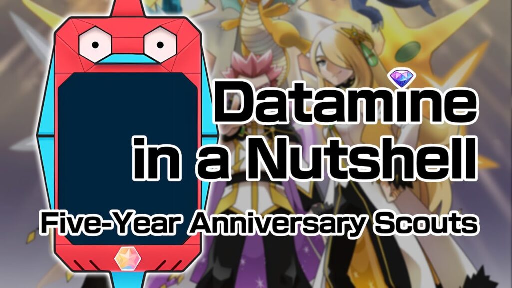 [Pokemon Masters EX] DATAMINE IN A NUTSHELL (Five-Year Anniversary Scouts)