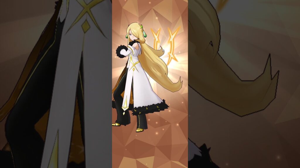 ULTRA LUCKY 1ST SUMMON ARC SUIT CYNTHIA GARCHOMP CYNTHIA POKEMON MASTERS EX 5TH ANNIVERSARY 2024