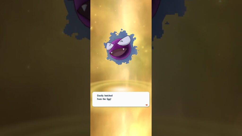 SHINY GASTLY in #pokemonmasters #shinypokemon #gastly #shinygastly