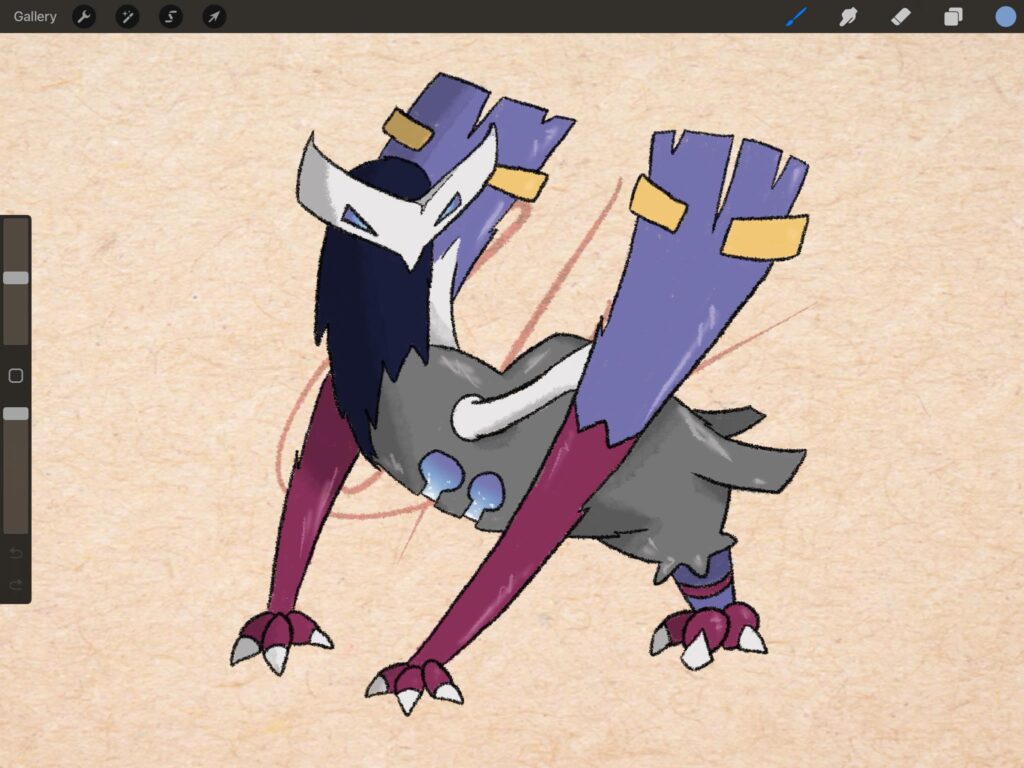 So I was fighting a little bit with this one...bdw idk how to evolve the goat pokemon, any ideas? Biped or quadruped?