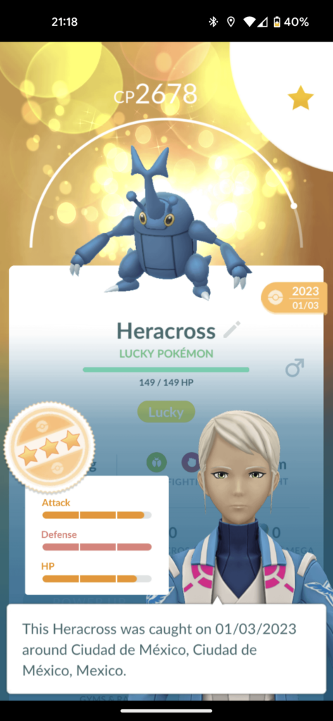 Received my first lucky in a trade today! Show me your most prized lucky Pokémon.