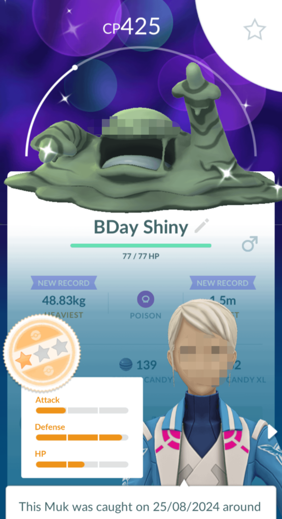 Birthday Shiny!
