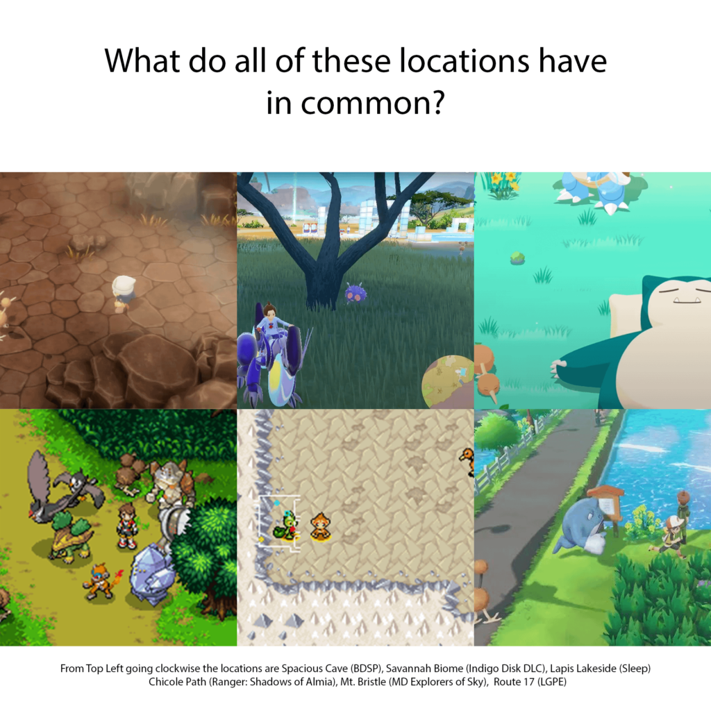 Quiz time! What do all six of these of these locations from various games have in common?