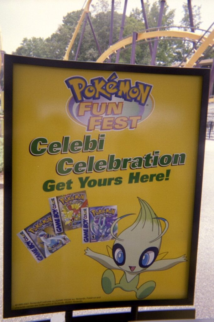Strange request about a Celebi event from 2001