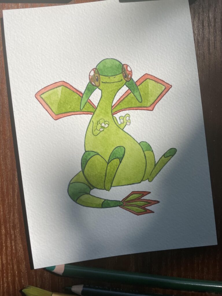 No thoughts just flygon (oc)