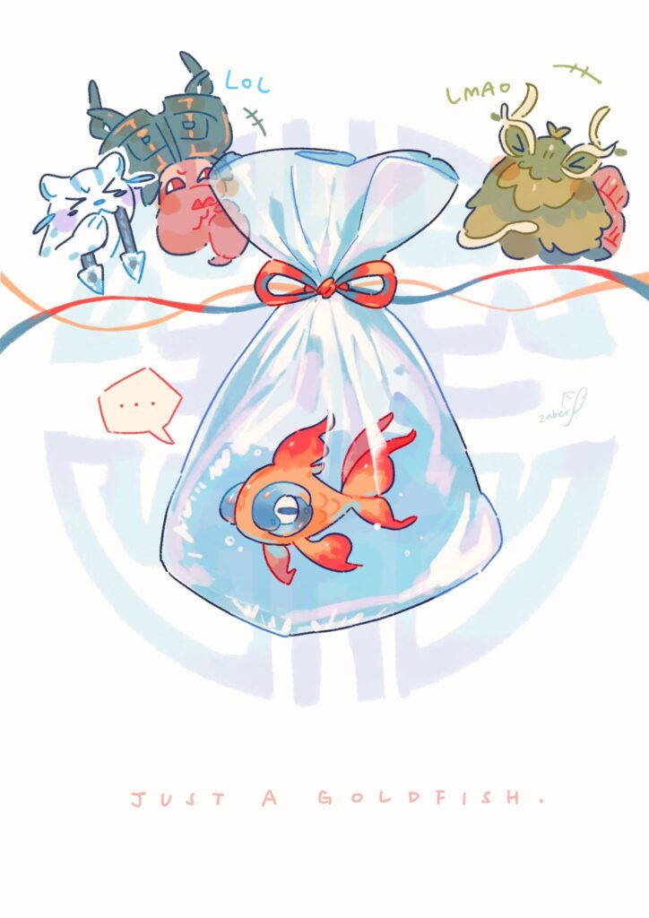 [OC] Chi-yu is just a goldfish