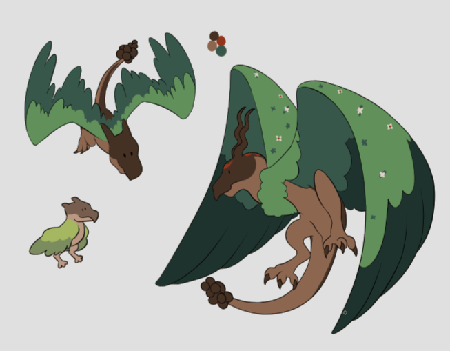Dragon-grass evolutionary line (process, shiny + info in comments)