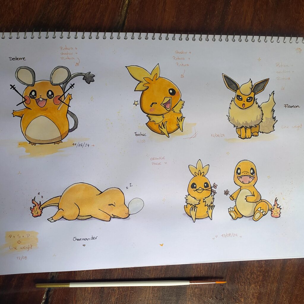What cute orange Pokemon should I do next?