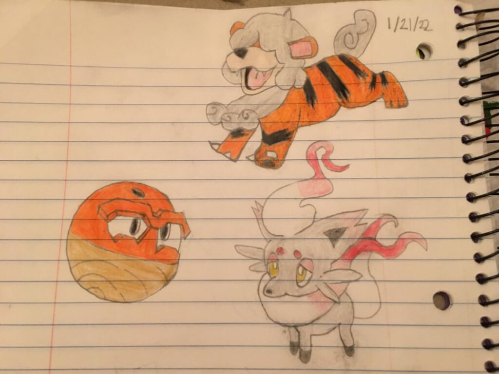 Pokémon Sketches I’ve Done!