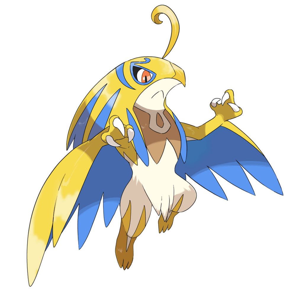 10 years later, in Alola, a strange tomb has been discovered, guarded by stoic sentries. Meet: Alolan Hawlucha!