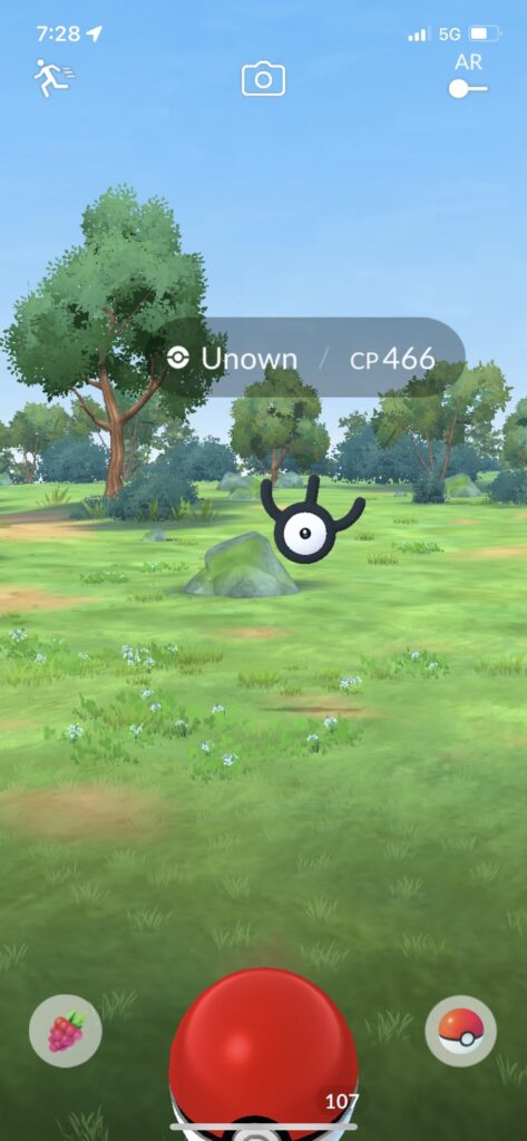 Caught this in the wild and 30 min later it’s not in my inventory..