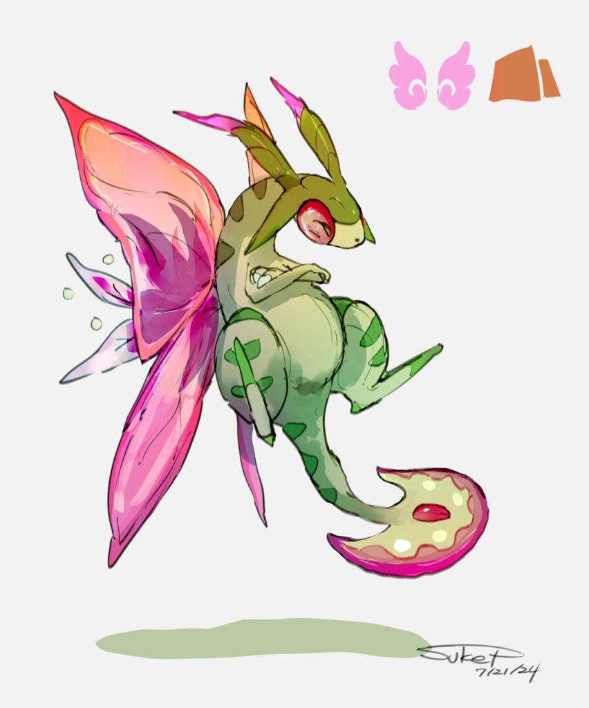 Some Mega evolutions I came up with!