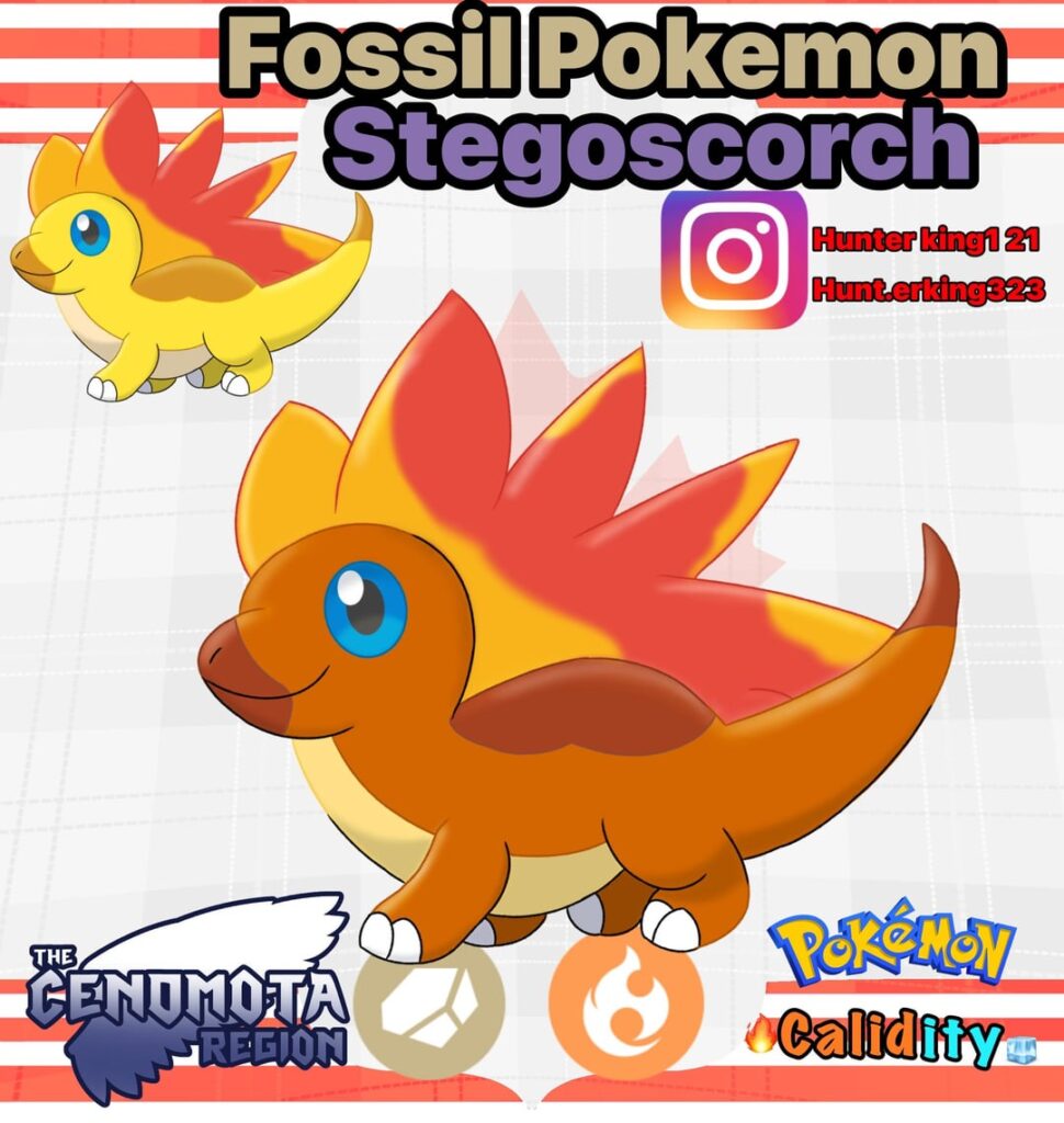 Heres is my region of fossil Pokemon (there will be 2 more I'll post and yeah 3 fossils instead of 2)