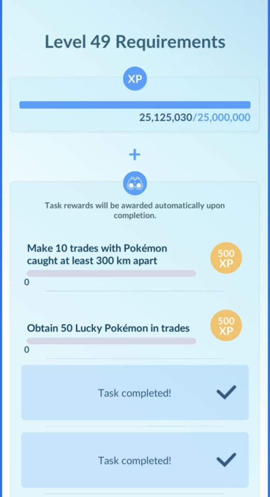 I guess I’ll be a level 48 player forever.