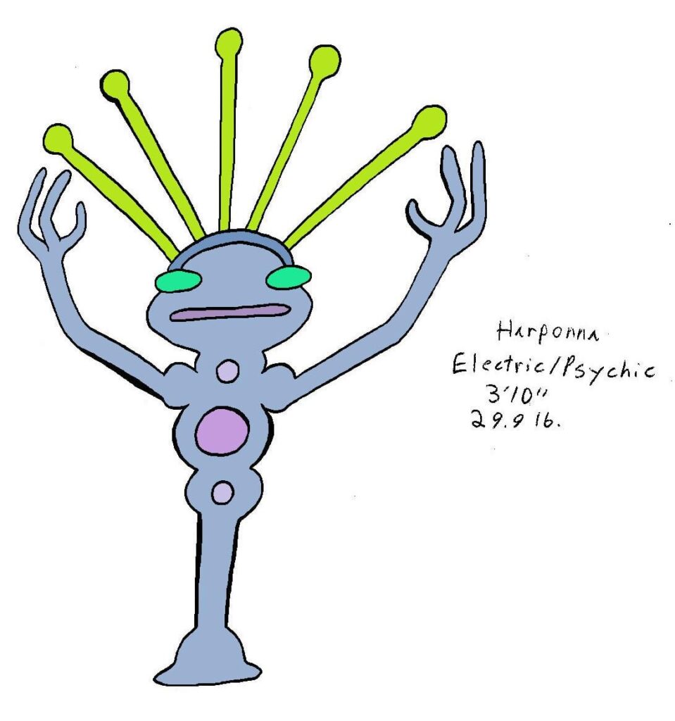 Laser Harp Fakemon
