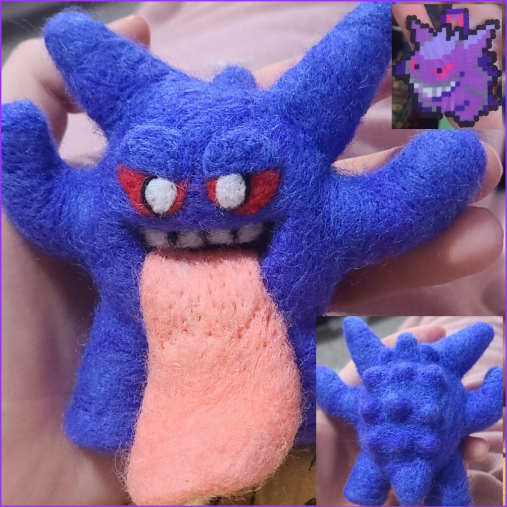 I made a little Gengar for my friend!