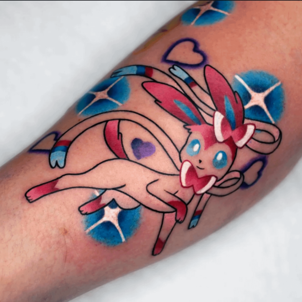 OC - Eeveelution i tattooed for a client recently