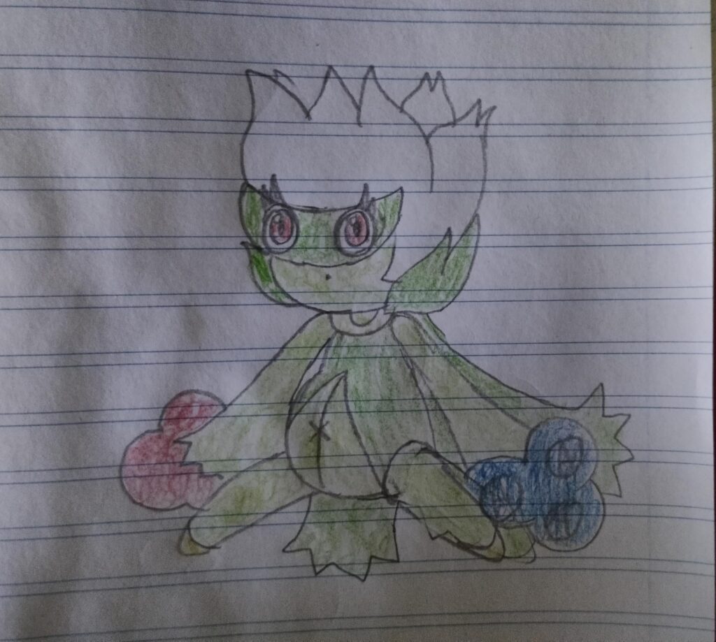 Sitting Roserade (OC)