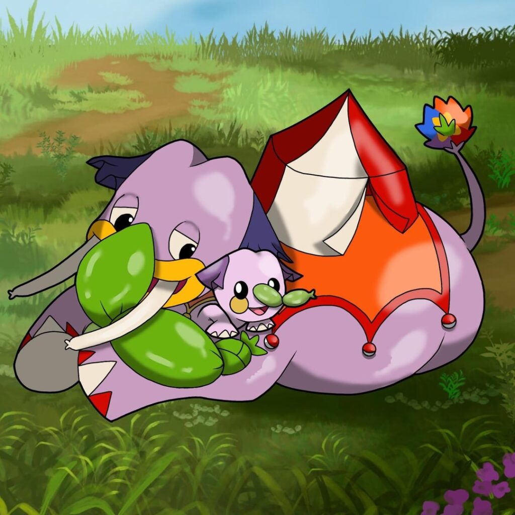My Circus Elephant fakemon!