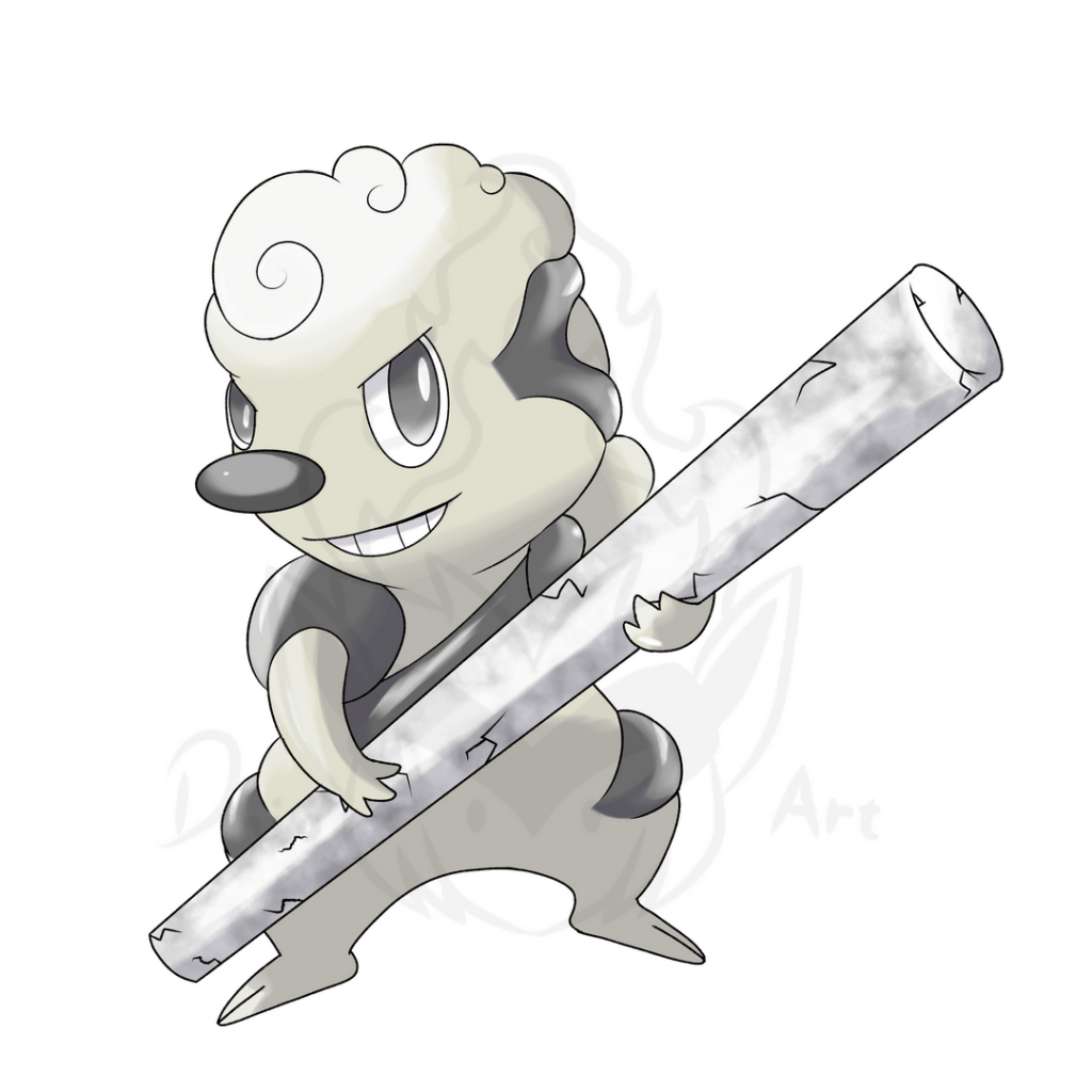 COMMISSION - REGIONAL EVOLUTIVE LINE OF TIMBURR. Type: Fighter/Rock