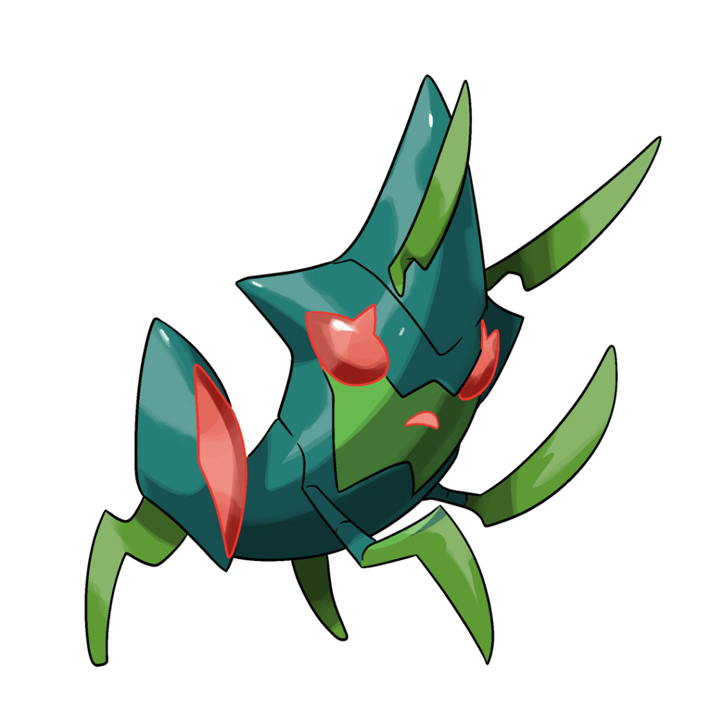 10 years later, in Alola, in order to help the Ultra Recon Squad, the player selects an Ultra Starter! You know Poipole and Naganadel, now meet Grean and Tartalpel!