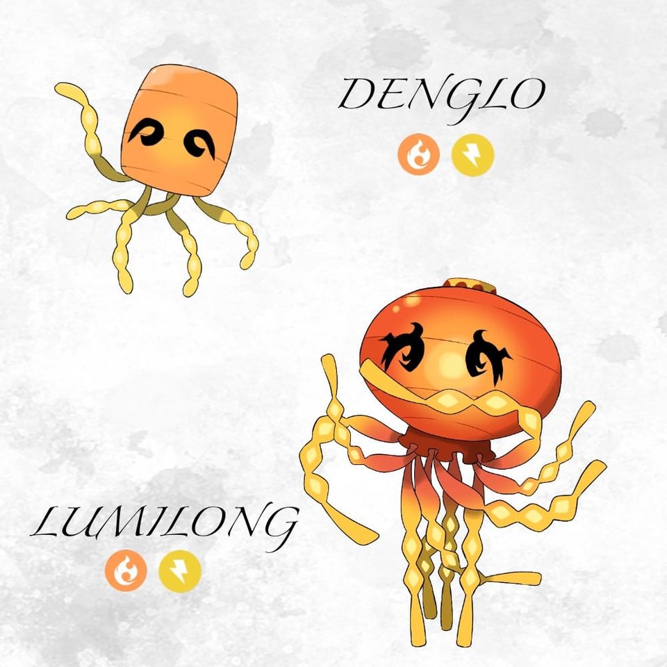 Meet Denglo and Lumilong, the floating lantern line