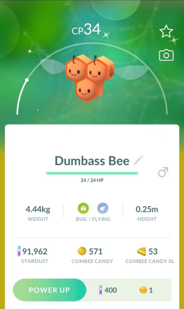 Best nickname for most useless Pokémon