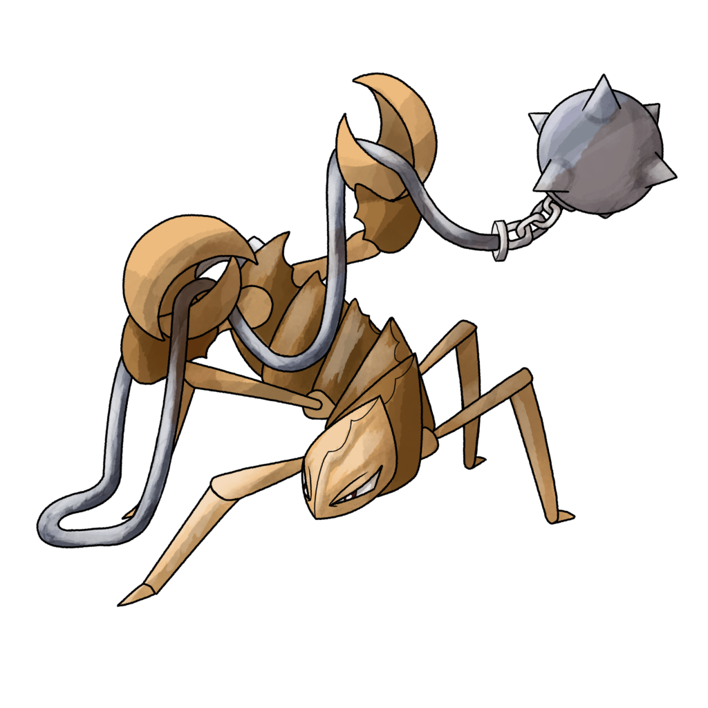 Art of u/TrustedFungus9's Fakemon Scoremace by me.