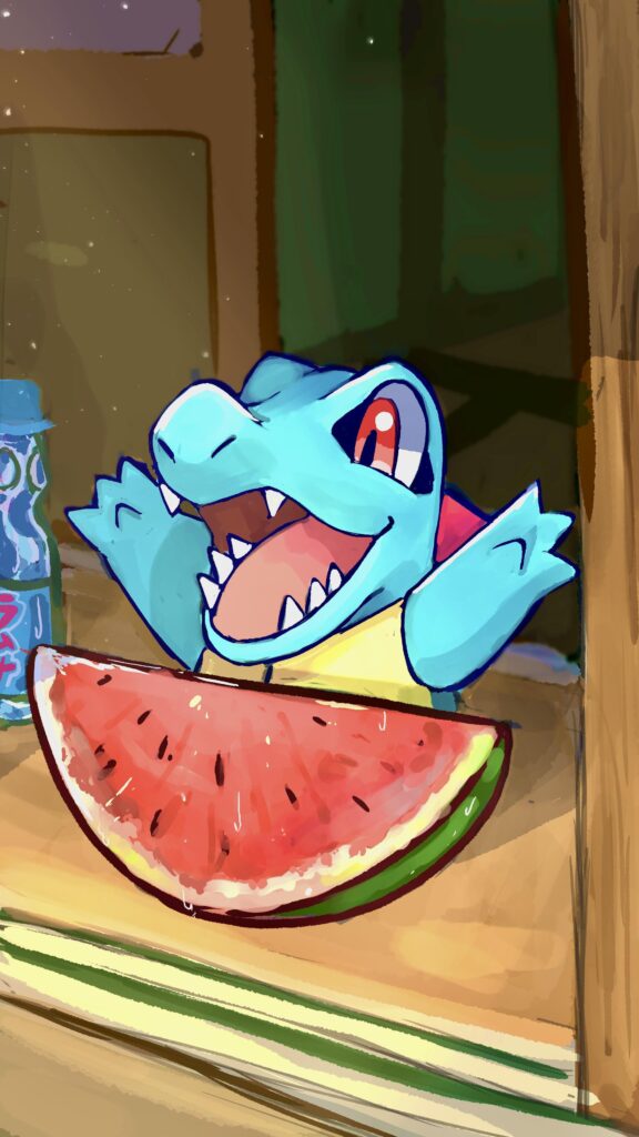 🍉Totodile🍉 (OC)