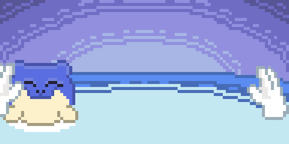 Some Spheal pixel animation