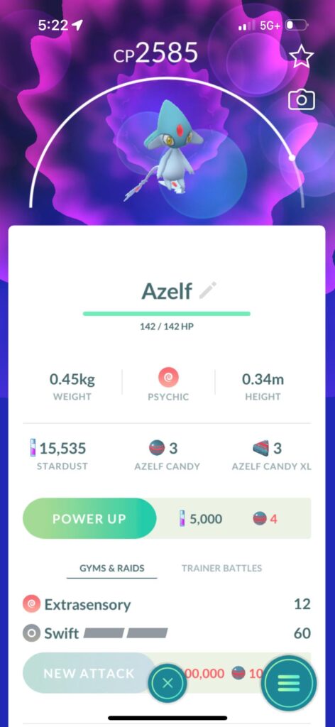 just caught a wild legendary
