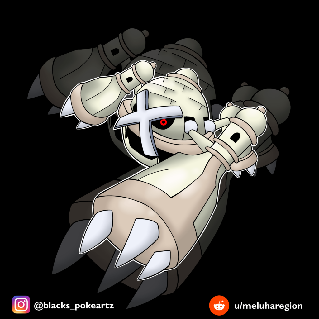 Regional Metagross based on Taj mahal (OC)