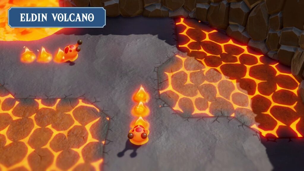 The Legend of Zelda: Echoes of Wisdom - Eldin Volcano Region Gameplay Teaser