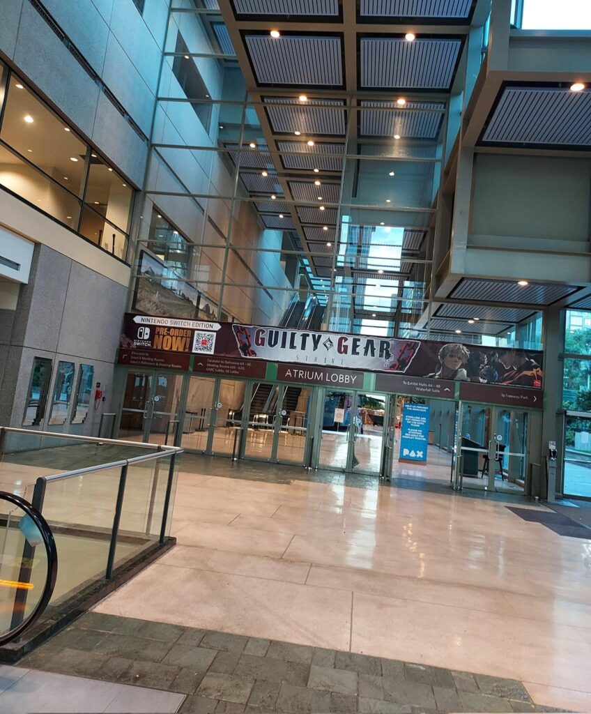 Guilty Gear Strive Nintendo Switch Edition banner spotted at PAX West