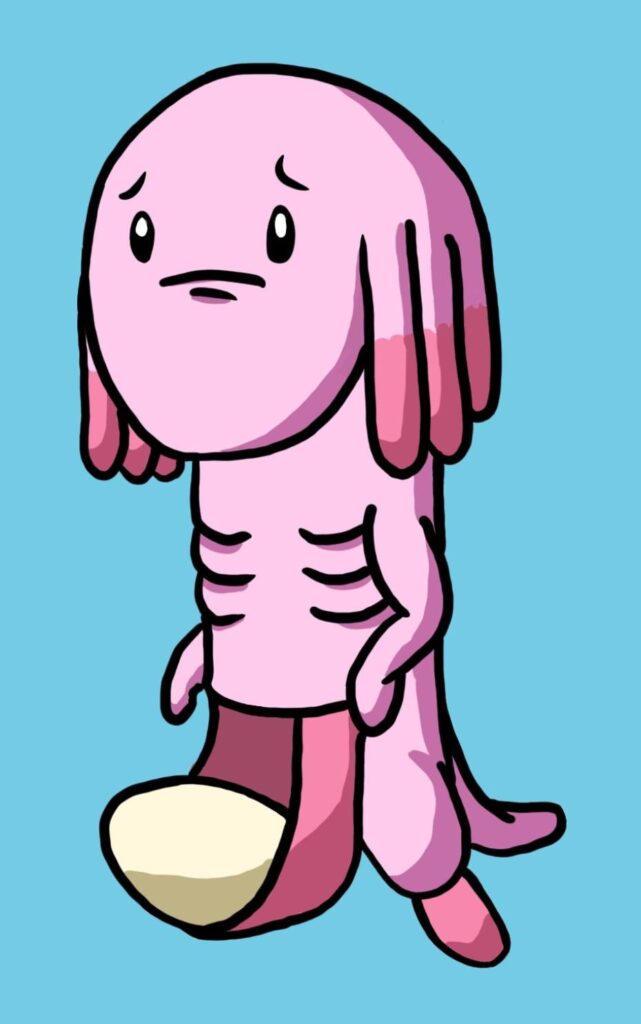 I tried to imagine what a skinny Chansey would look like... now you have to see it too