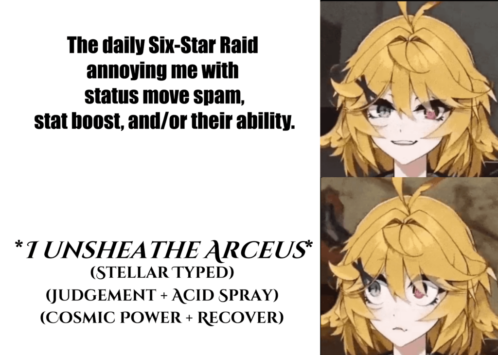 Here's a Silly Tera Raid Meme