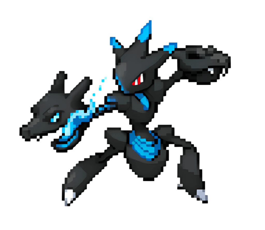 How about this Charizor! Steel/fire [OC]