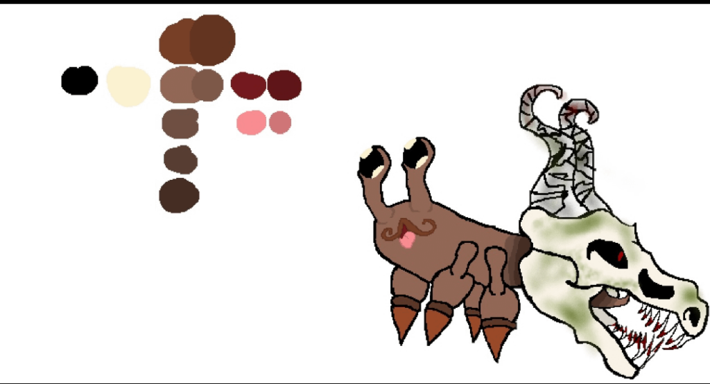 My first ever fakemon he is a dragon/ bugg type he needs a name and one or two evolution can you guys help me?