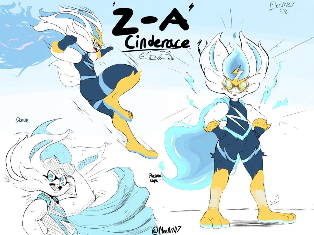 Legends Z-A Cinderace Regional Form (OC)
