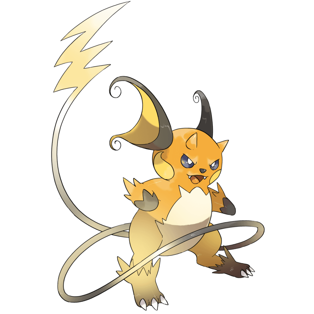 Ten years later, in Alola, mysterious new Mega Stones have appeared! In the Pikachu Valley you're gifted two of these new stones. Introducing Mega Raichu and Mega Alolan Raichu!