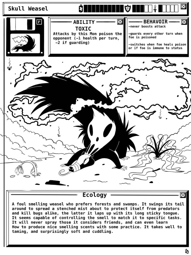 Skull Weasel Profile