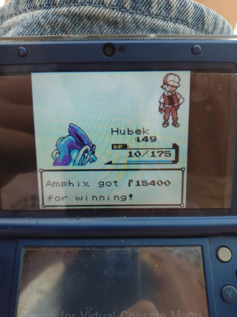 I just beat Red with 45/50 level Pokemon