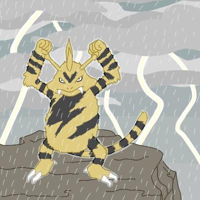 [OC] Day 125: #0125 Electabuzz