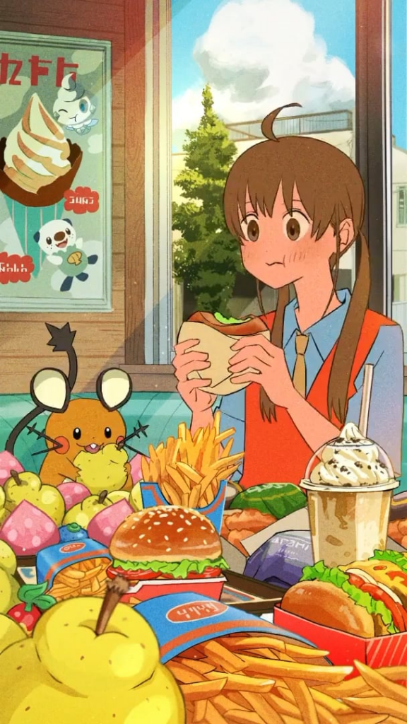 Dedenne Snacking (from the official Pokémon Twitter account)