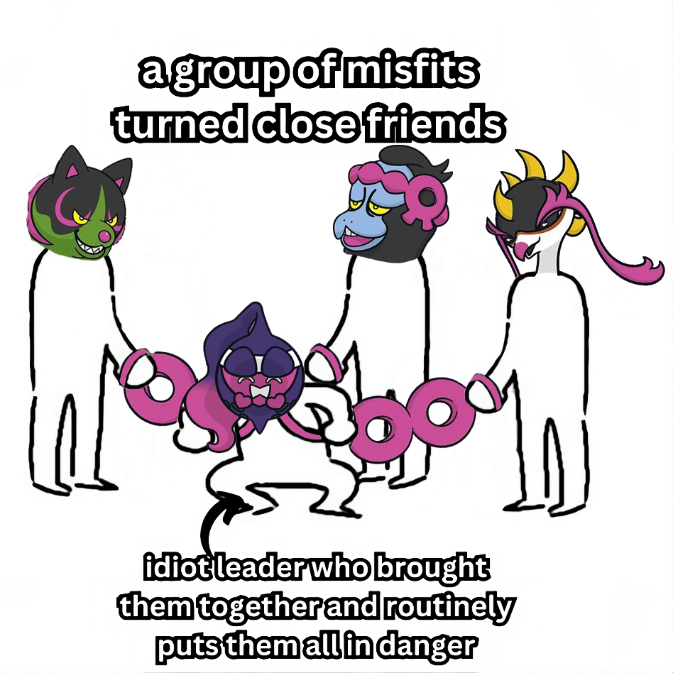 Love these four fiends