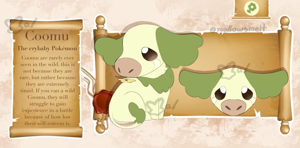 Coomu! The Crybaby Pokémon
