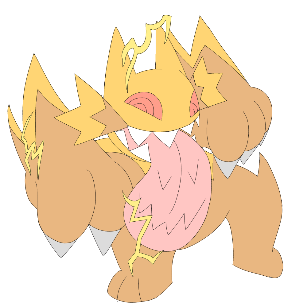 I like making fakemon that are just weird gremlins.